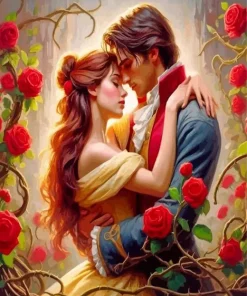 Belle And Prince Diamond Painting