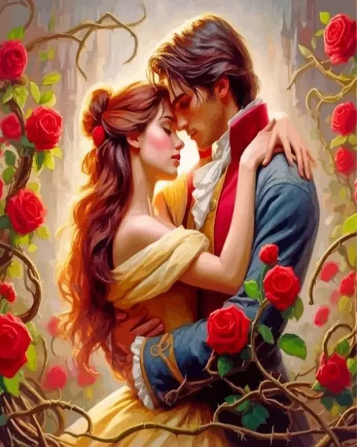 Belle And Prince Diamond Painting
