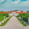 Belvedere Garden Vienna Diamond Painting