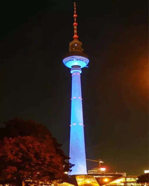 Berliner Fernsehturm Diamond Painting