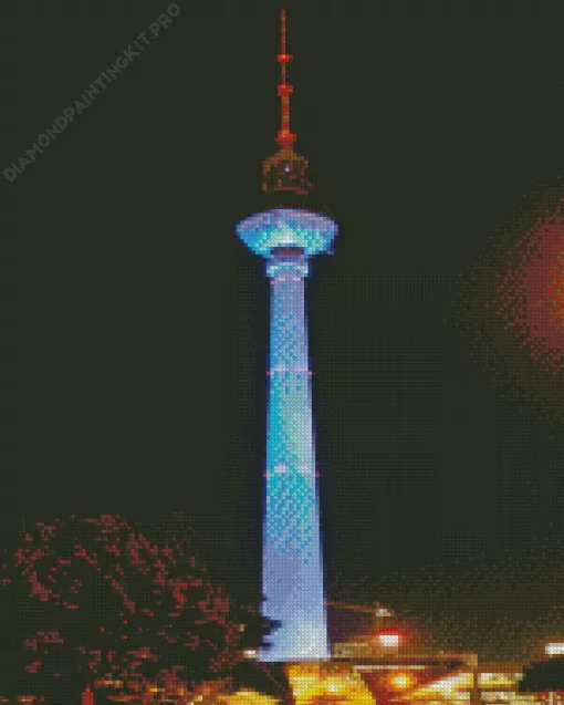 Berliner Fernsehturm Diamond Painting