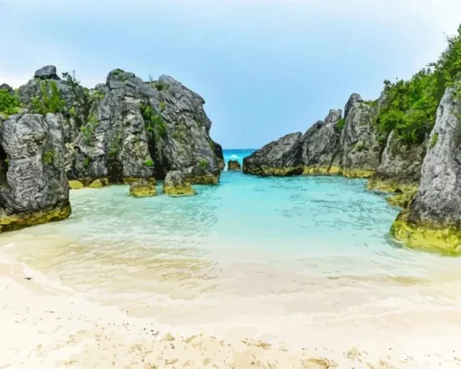 Bermuda Beach San Diego Diamond Painting