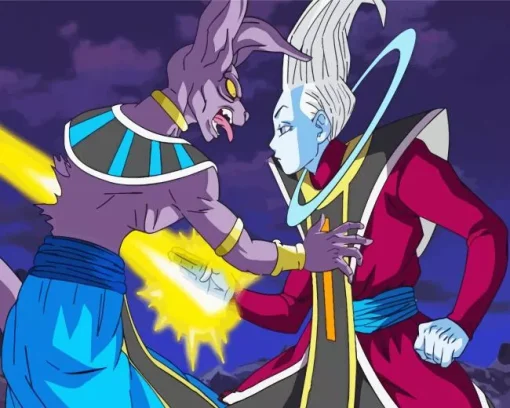 Beerus And Whis Diamond Painting