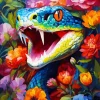 Big Rainbow Snake Diamond Painting