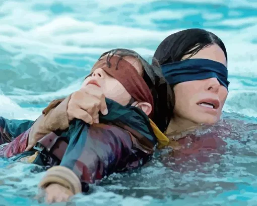 Bird Box Movie Diamond Painting