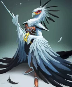 Bird Warrior Diamond Painting