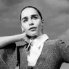 Black And White Emilia Clarke Diamond Painting