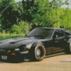 Black Datsun Car Diamond Painting