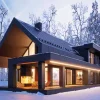 Black House Diamond Painting
