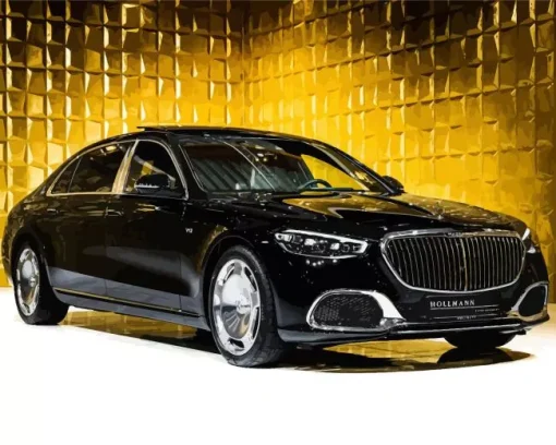 Black Maybach S680 Diamond Painting