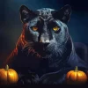 Black Panther Animal Diamond Painting