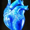 Blue Heart Diamond Painting