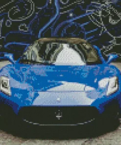 Blue Mc20 Diamond Painting