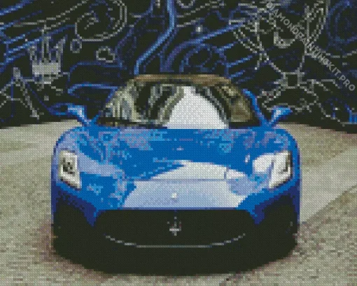 Blue Mc20 Diamond Painting