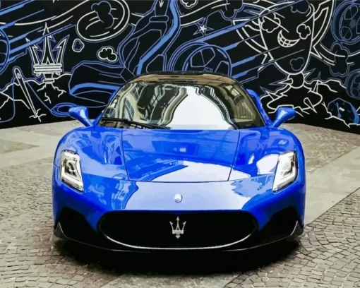 Blue Mc20 Diamond Painting