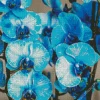Blue Orchid Diamond Painting