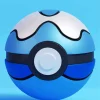 Blue Pokeball Diamond Painting