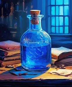 Blue Potion Diamond Painting