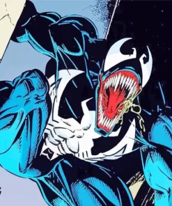 Blue Venom Diamond Painting