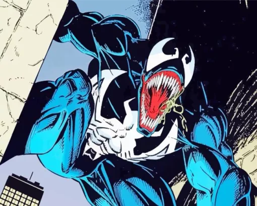 Blue Venom Diamond Painting