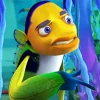 Blue Yellow Fish Oscar Diamond Painting