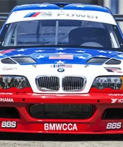Bmw Race Car Diamond Painting