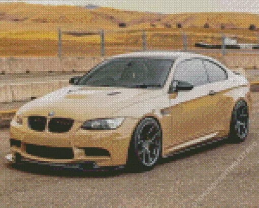 Bmw Sand Color Diamond Painting