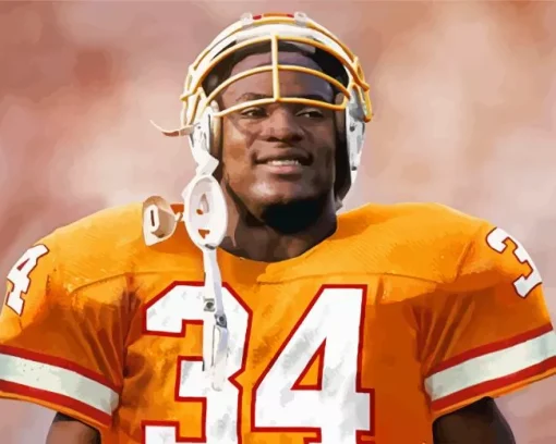 Bo Jackson Diamond Painting