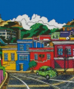 Bo Kaap Africa Diamond Painting