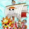 Boat From One Piece Diamond Painting