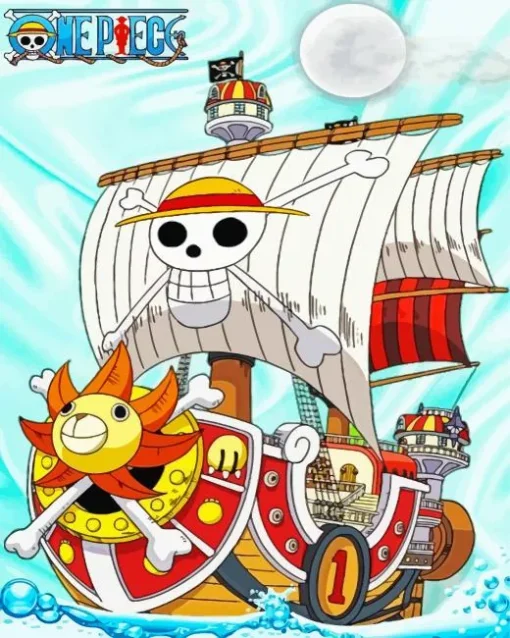 Boat From One Piece Diamond Painting
