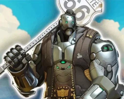 Bob From Overwatch Diamond Painting