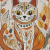 Bohemian Cat Diamond Painting