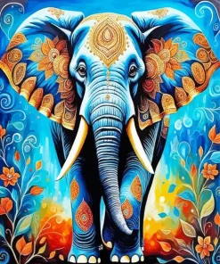 Bohemian Elephant Diamond Painting