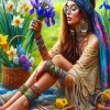 Bohemian Woman Diamond Painting