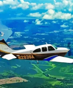 Bonanza Flying Diamond Painting
