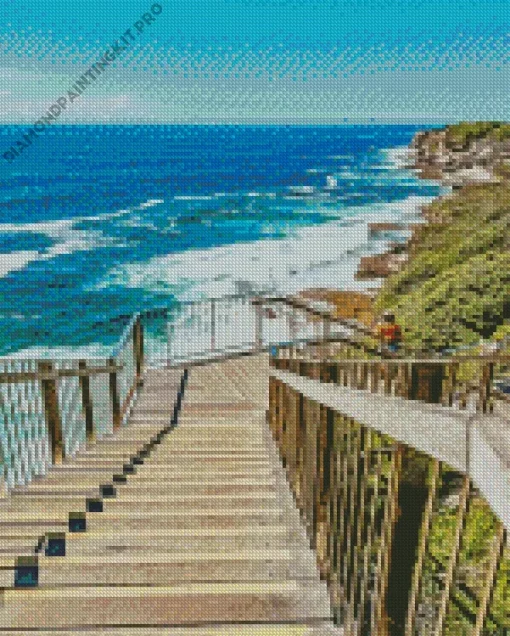 Bondi To Coogee Walk Diamond Painting
