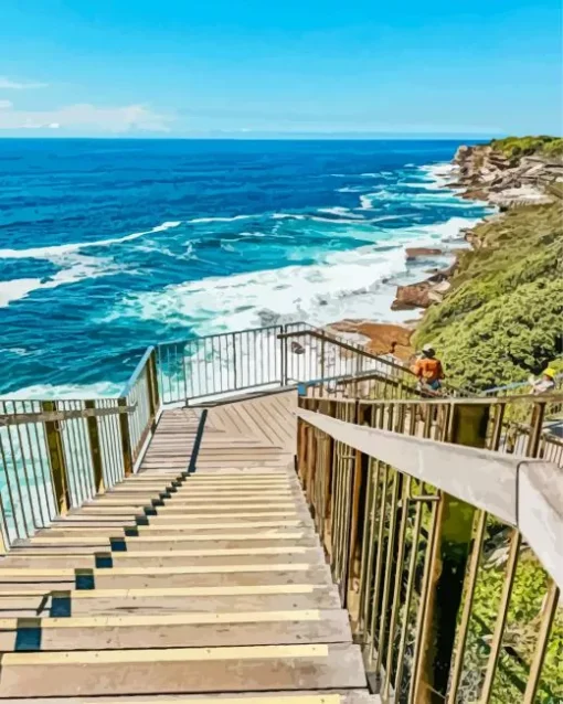 Bondi To Coogee Walk Diamond Painting