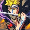 Boruto Uzumaki Anime Diamond Painting