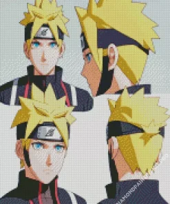 Boruto Uzumaki Diamond Painting