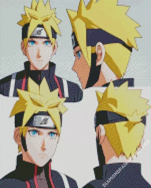 Boruto Uzumaki Diamond Painting