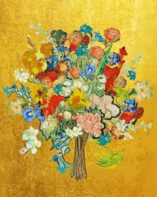 Bouquet Van Gogh Diamond Painting