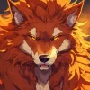 Brown Wolf Diamond Painting
