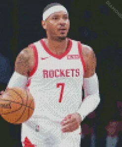 Carmelo Anthony Diamond Painting