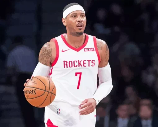Carmelo Anthony Diamond Painting