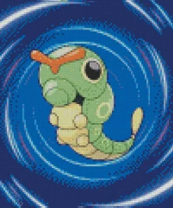 Caterpie Pokemon Diamond Painting