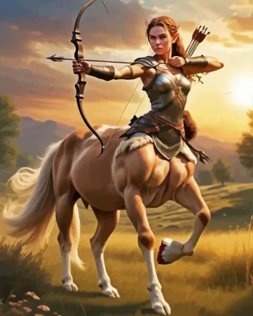 Centaur Girl Diamond Painting
