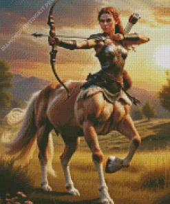 Centaur Girl Diamond Painting