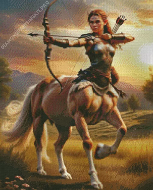 Centaur Girl Diamond Painting
