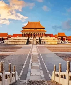 China Forbidden City Diamond Painting
